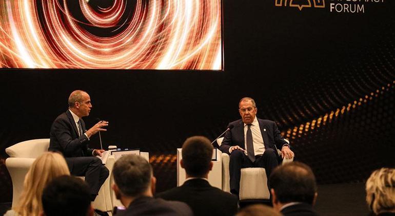 Lavrov Antalya Diplomasi Forumuna konuştu: İsraile göre Filistinli herkes terörist