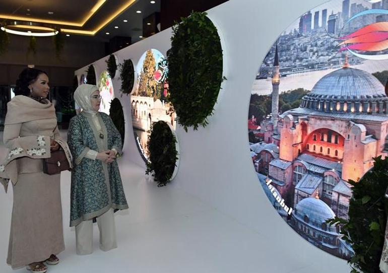 Emine Erdoğan lider eşleriyle Ata Tohumu sergisini gezdi Anadolu’nun zenginliğine bir kez daha tanıklık ettik