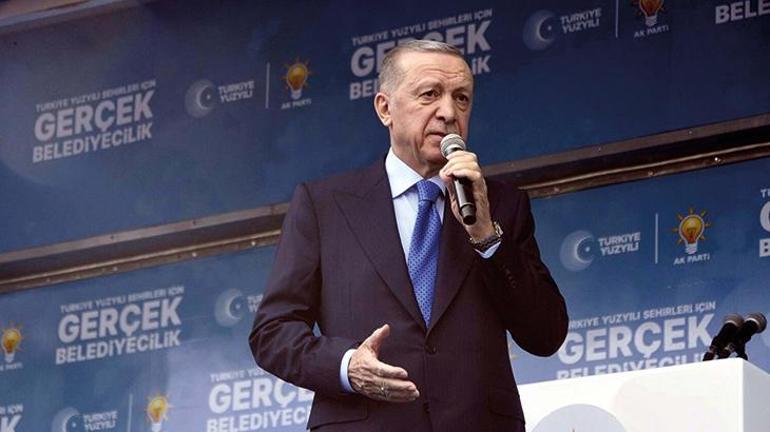 Cumhurbaşkanı Erdoğandan Muğlada yerel seçim mesajı: Ayrım yok, hizmet var