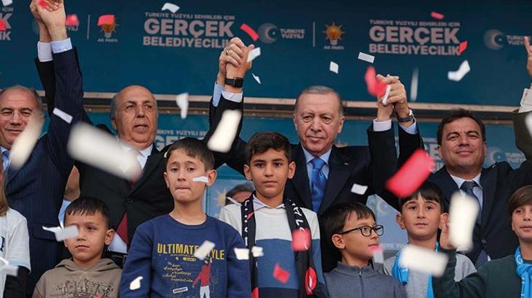 Cumhurbaşkanı Erdoğandan Muğlada yerel seçim mesajı: Ayrım yok, hizmet var