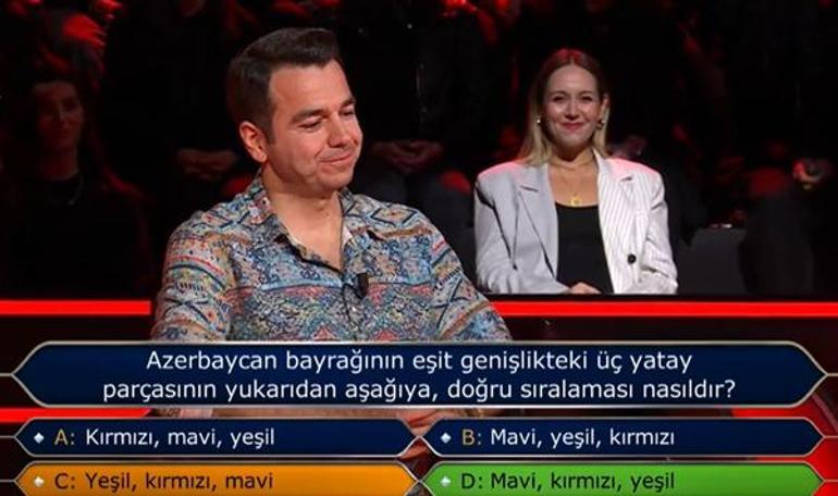 Kim Milyoner Olmak İsterde seyirci jokeri yarışmacının sonu oldu Azerbaycan sorusu herkesi yanılttı