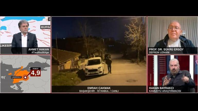 Çanakkalede 4.9luk deprem Büyük İstanbul depremini tetikler mi Şükrü Ersoy yanıtladı