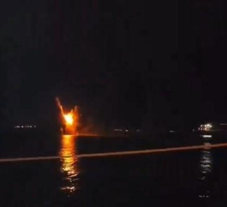 Rus savaş gemisi Sergey Kotov batırıldı Gece yarısı gerçekleşen saldırı öğlen ortaya çıktı