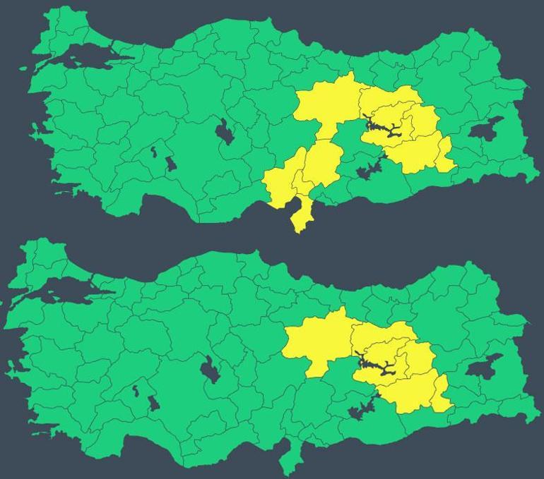 Son dakika… Meteoroloji’den kar ve sağanak alarmı Hafta sonuna dikkat