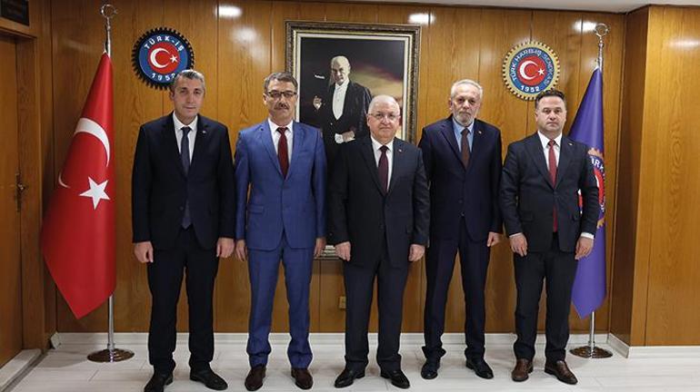 Yaşar Güler, Türk Harb-İş Sendikası Genel Merkezini ziyaret etti