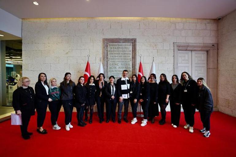 Ekrem İmamoğlundan Beşiktaş Başkanı Hasan Arata ziyaret