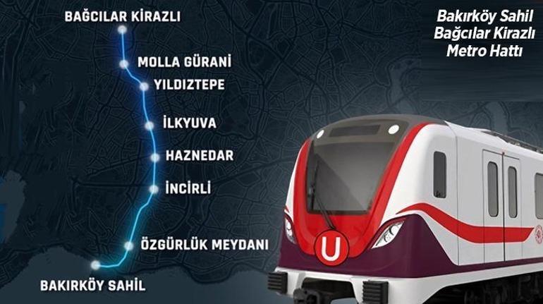 İstanbul’un yeni metrosu bugün açılıyor Günde 1 milyon yolcuya hizmet verecek