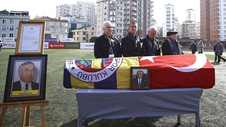 Fenerbahçenin eski başkanı Tahsin Kaya son yolculuğuna uğurlandı