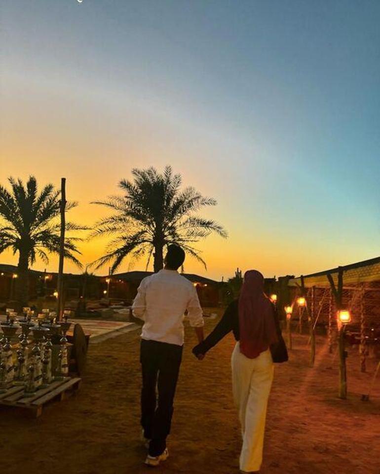 Pınar Deniz ve Kaan Yıldırım, Dubaide aşka geldi