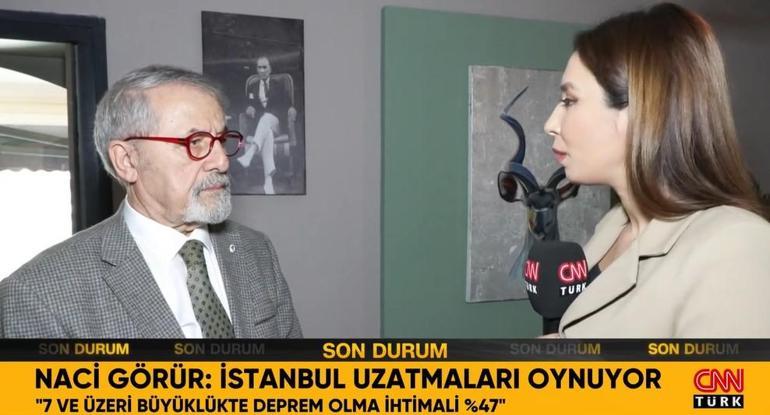 Prof. Dr. Naci Görürden İstanbul çağrısı Olasılık Yüzde 47 dedi, riskli bölgeleri paylaştı