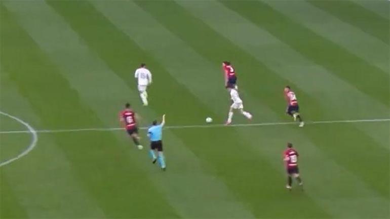 Real Madridde Arda Güler orta sahadan vurdu, direğe takıldı Ancelottiye tepki yağdı