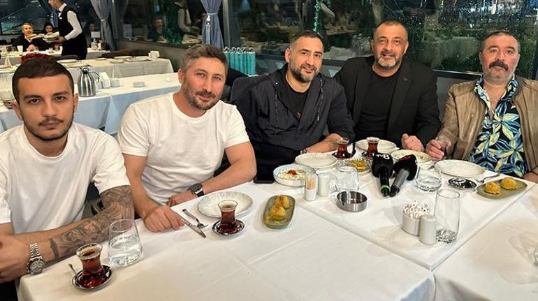 Ümit Karan, Sabri Sarıoğlu, Mustafa Üstündağ ve Gökhan Doğanayın iftar buluşması