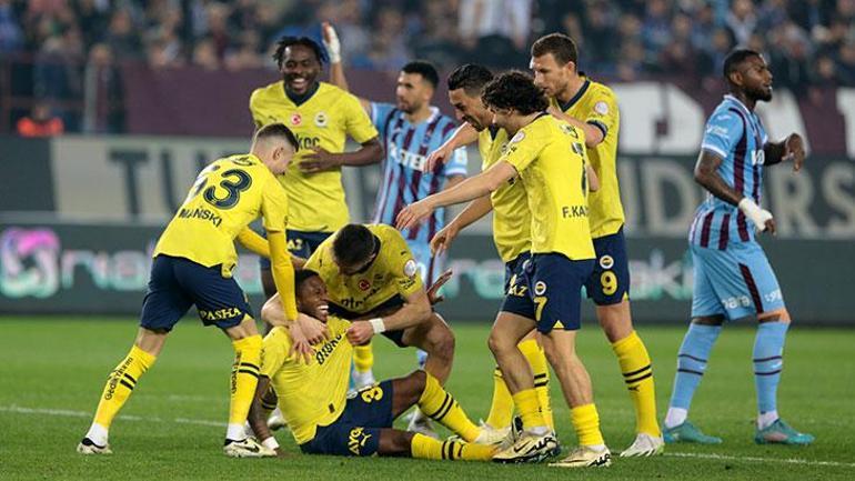 Trabzonspor-Fenerbahçe maçında Fred-Tadic ikilisi alev aldı İlke imza attı
