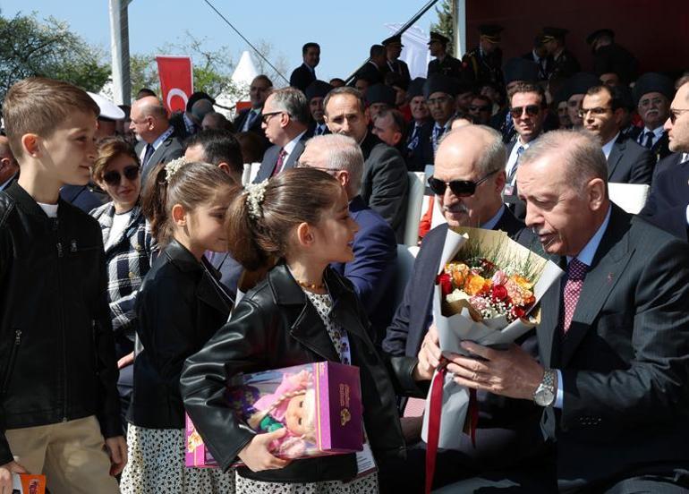 Donanmadan zafer geçişi Erdoğan: Çanakkaleden alacağımız dersler var