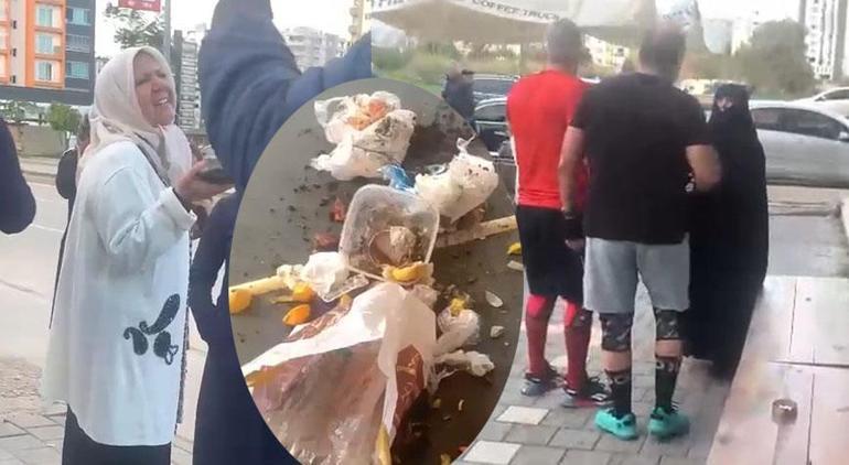 Spor salonuna çöp döktüler Ramazanda edepsizlik yapmayın