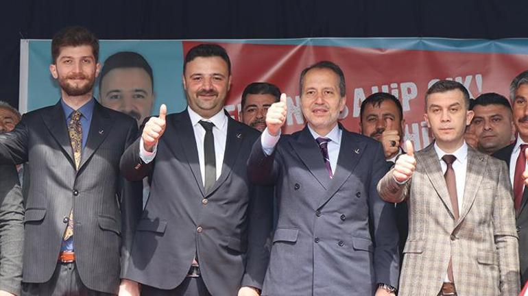 Fatih Erbakan, Salarda aday tanıttı