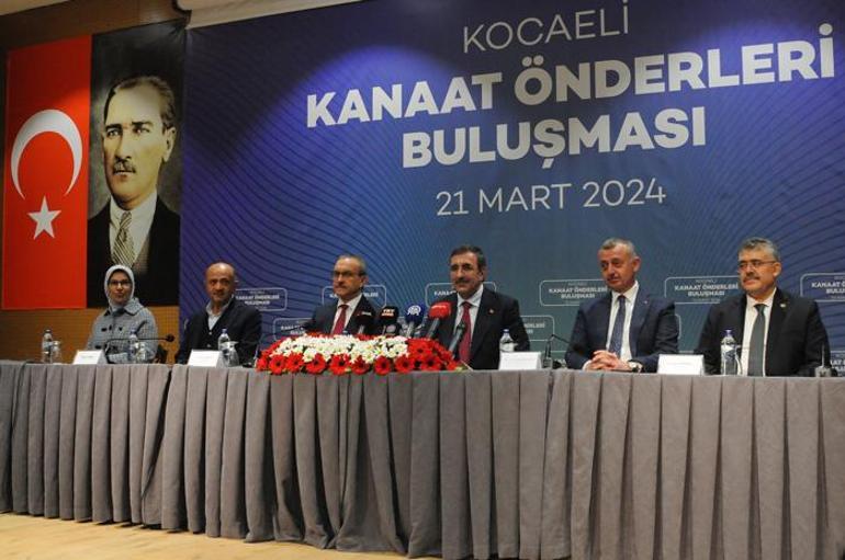 Cevdet Yılmaz: AK Parti ve Cumhur İttifakı milletin bağrından çıkmış siyasi hareketler