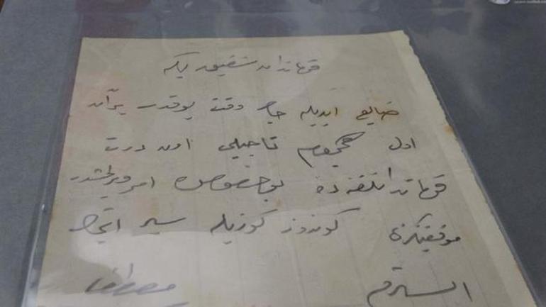 Atatürkün kendi eliyle yazdığı emir deşifre edildi