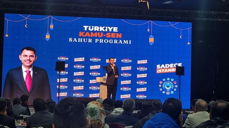 İBB başkan adayı Kurumdan İstanbul ve yerel seçim mesajı