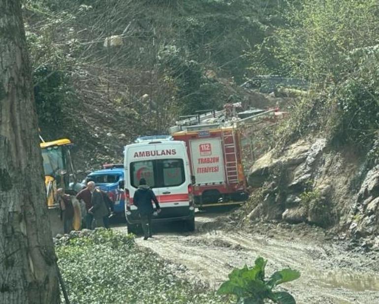 Trabzonda göçük Toprak altında kalan 3 işçi öldü