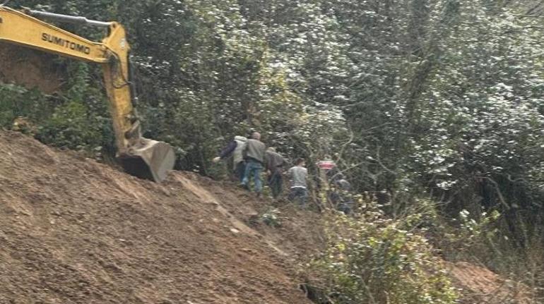 Trabzonda göçük Toprak altında kalan 3 işçi öldü