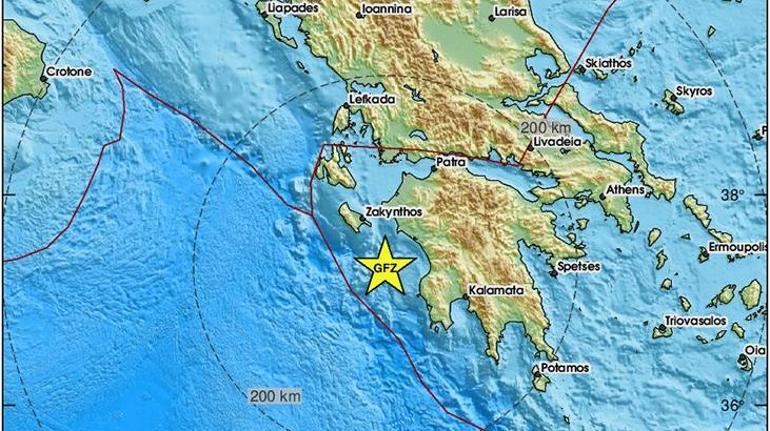Son dakika... Yunanistanda deprem