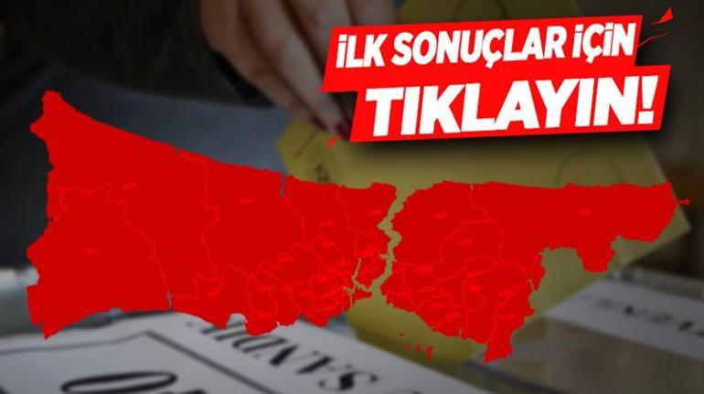 İstanbulun 39 ilçesinden ilk sonuçlar geldi İşte Esenyurtta son durum