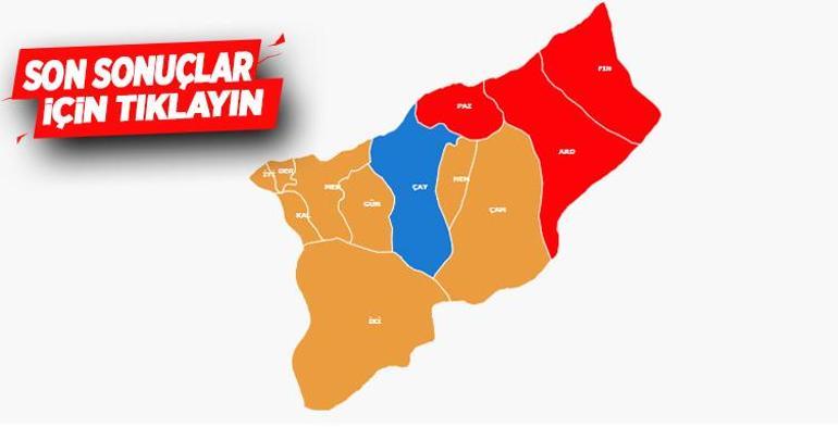 Rize’de seçimleri resmi olmayan sonuçlara göre AK Parti’li Metin kazandı