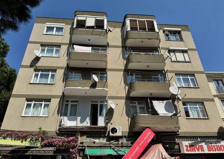 İstanbulda balkon çöktü: 1 yaralı