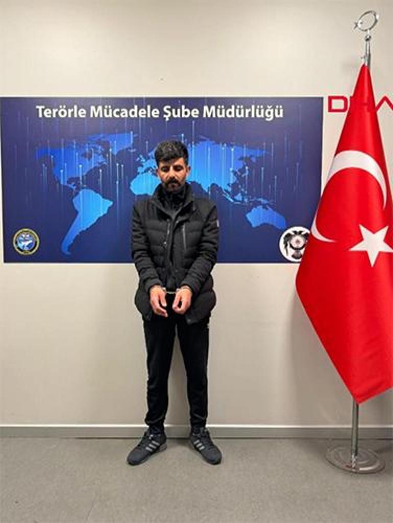PKK’lı terörist Mehmet Kopal Fransada yakalanarak Türkiyeye getirildi