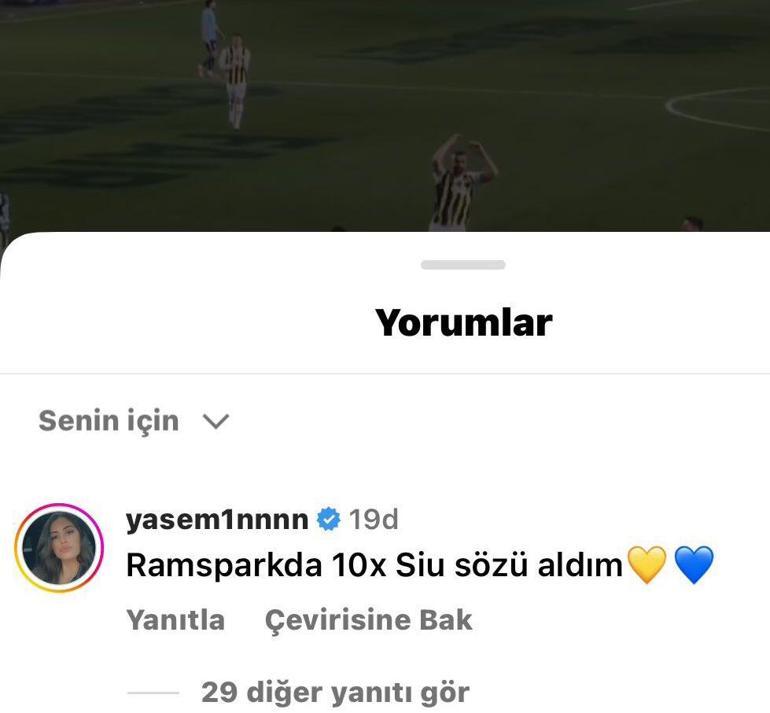 Fenerbahçede Serdar Dursundan eşine Galatasaray sözü