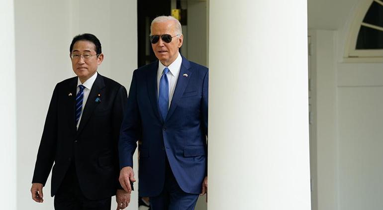 ABD ve Japonya arasında kritik görüşme Birlik mesajı verdiler...