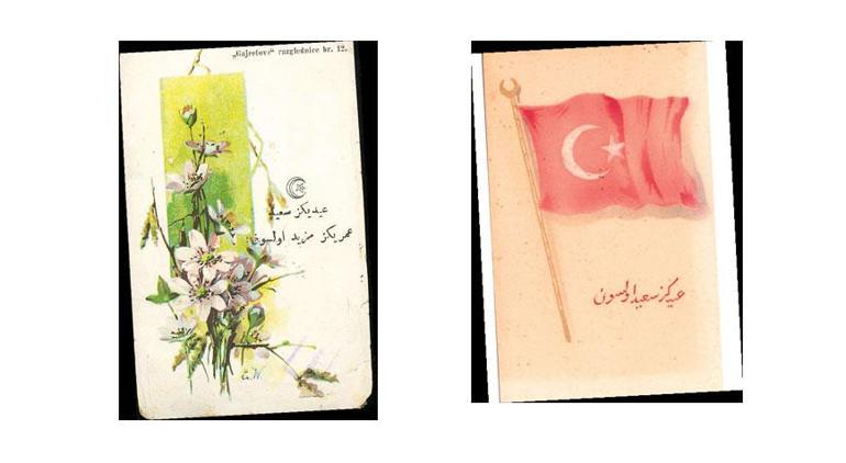 Osmanlı bayram tebrik kartları