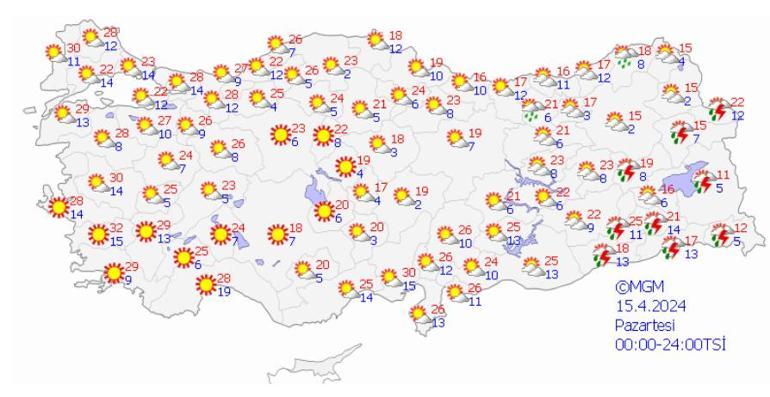 Meteorolojiden yeni hava durumu raporu: Marmara ve Ege bölgesine dikkat Kuvvetli geliyor