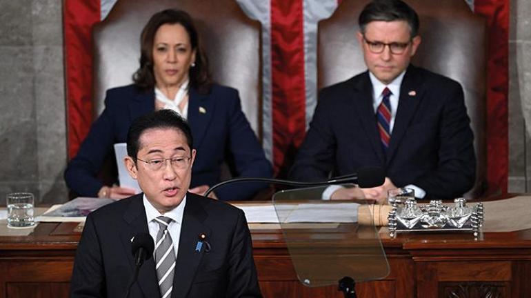 Japonya Başbakanı Kishida ABD Kongresi’nde Bugünün Ukraynası yarının Doğu Asyası olabilir