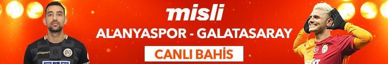 Alanyaspor - Galatasaray maçı Tek Maç, Canlı Bahis, Canlı Sohbet seçenekleri ve Şampiyon Oran ile Mislide