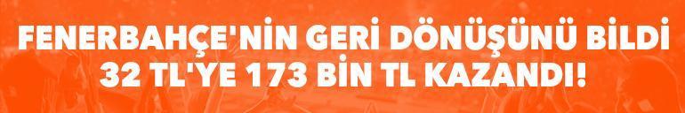 Fenerbahçe’nin geri dönüşünü bildi, 32 TL’ye 173 bin TL kazandı