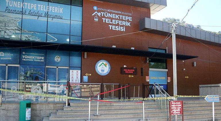 Antalyadaki teleferik faciasında son durum Kabin enkazı olay yerinde
