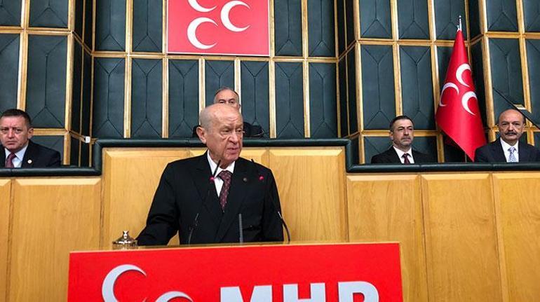 Seçim sonrası MHPde ilk grup toplantısı Bahçeliden 31 Mart mesajı