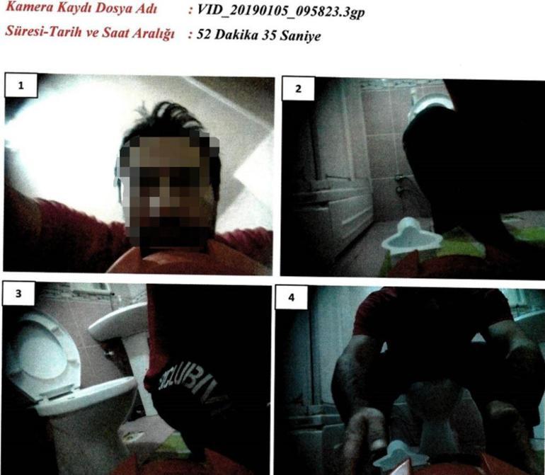 Balıkesirde hastane tuvaletinde skandal Gizli kamerayla yıllarca görüntü kaydetti