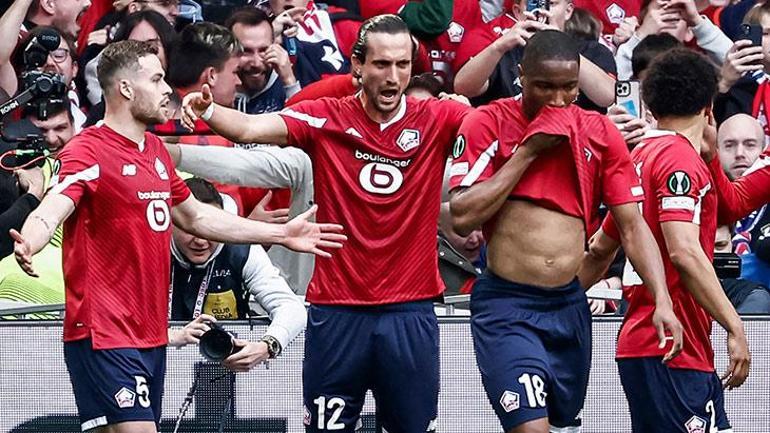 Konferans Liginde Lillei penaltılarda deviren Aston Villa yarı finalde Yusuf Yazıcı tarihe geçti