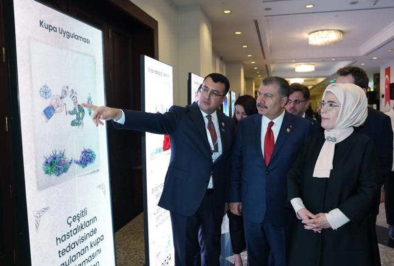 DSÖden Türkiyeye övgü Emine Erdoğan: Anadolu toprakları kadim tıp kaynakları açısından önemli bir konumdadır