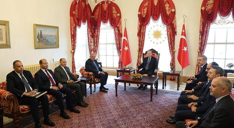 Son dakika: Cumhurbaşkanı Erdoğan Mısır Dışişleri Bakanı Shoukryi kabul etti