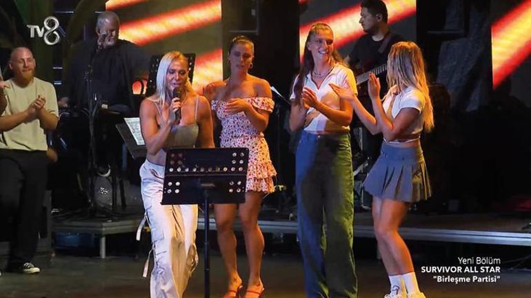 Survivor All Star birleşme partisinde renkli anlar: Şarkı yarışmasının kazananı belli oldu