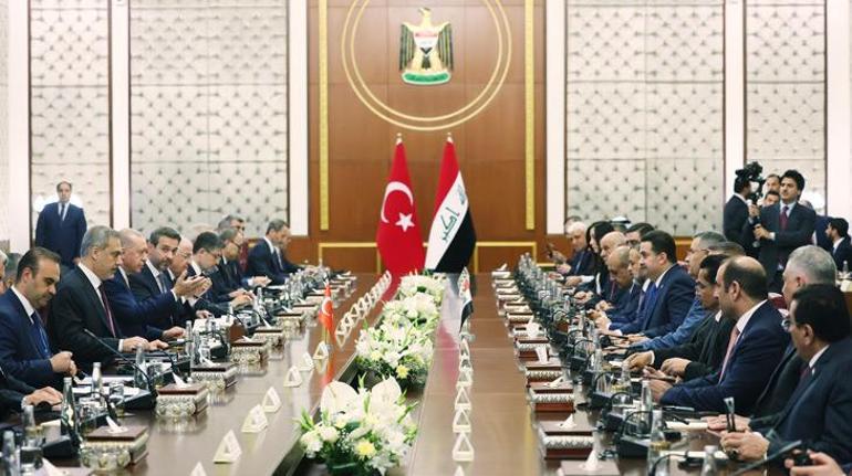 Cumhurbaşkanı Erdoğan, Irak ile yeni dönemi duyurdu PKKya karşı ortak hareket