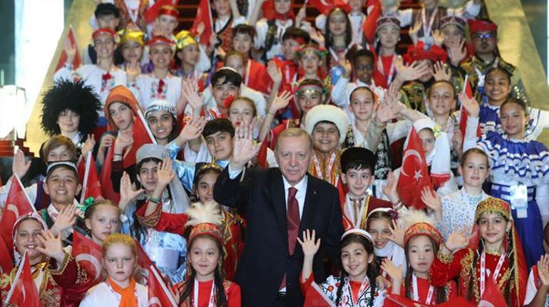 Cumhurbaşkanı Erdoğandan 23 Nisan tebriği