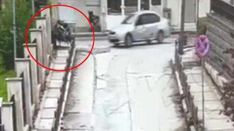 Edirnede korkunç kaza Motosiklet sürücüsü feci şekilde hayatını kaybetti