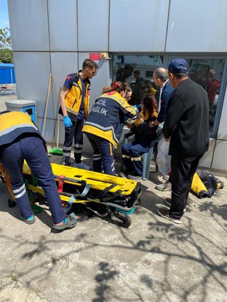 Deniz taksi ile kano çarpıştı İranlı 2 kadın yaralandı