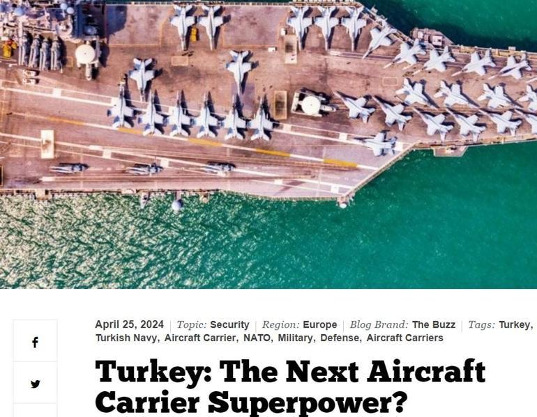 ABDli dergi Türkiyeyi yazdı: Denizlerin bir sonraki süper gücü