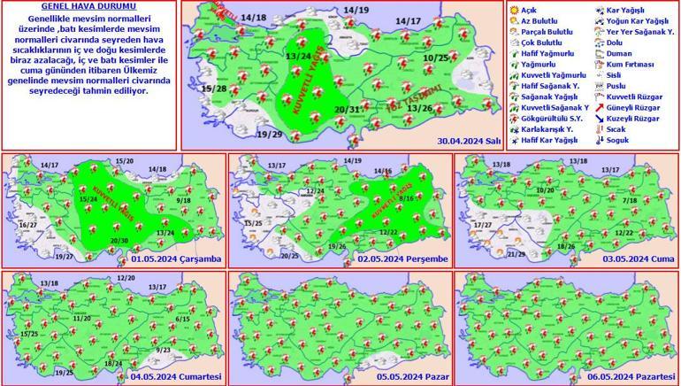 Son dakika... Meteoroloji’den yeni uyarı geldi Bu haftaya dikkat, sıcaklıklar düşüyor